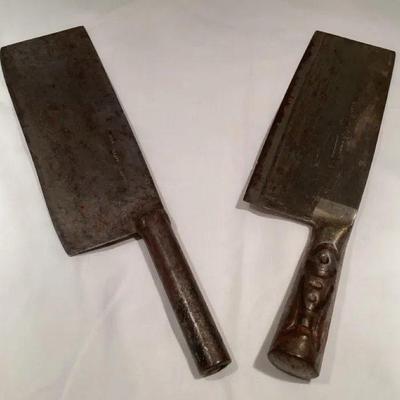 PPM116 Two Of Popo’s Metal Chopping Knives