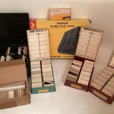 PPM100 Various Vintage Slides & Cases