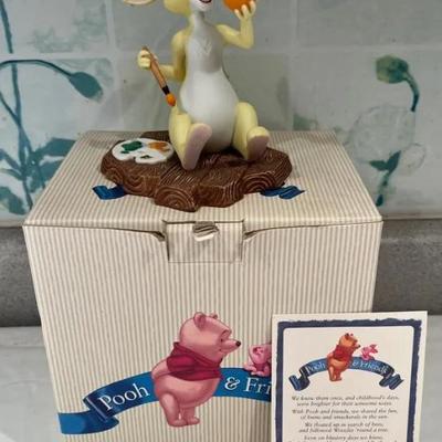 PPM140 Pooh & Friends Rabbit Porcelain Figurine New 