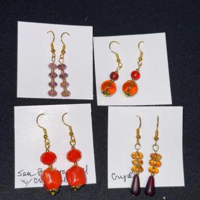 EHE214 Myrna Lee Chang Assorted Handcrafted Earrings