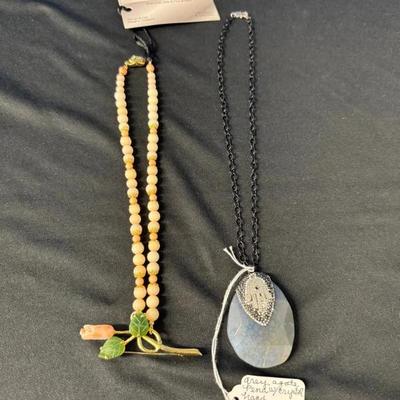 EHE179 Myrna Lee Chang Handcrafted Necklace and Pendant