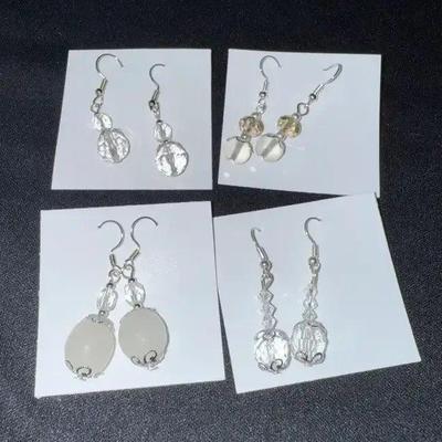 EHE206 Myrna Lee Chang Set of Four Earrings