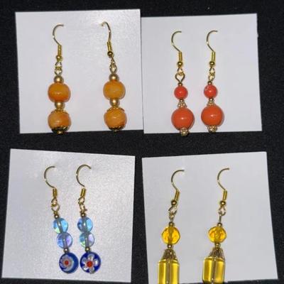 EHE227 Myrna Lee Chang Assorted Handcrafted Earrings
