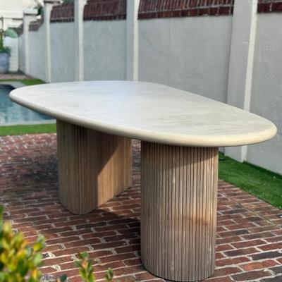 Arhuas Outdoor Dining Table
originally: $5,000
our price: $2,500
widest point 47"
30"H