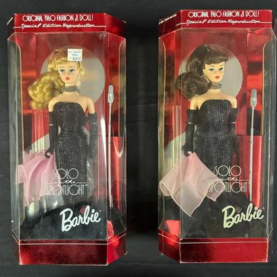 444: 1994 Mattel Barbie Solo in the Spotlight Special Edition Reproduction Dolls – New in Boxes