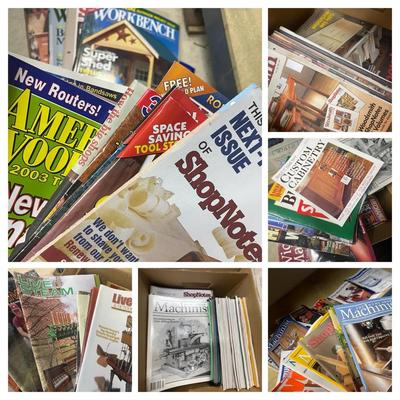 Magazines Woodworking Remodeling Home Machinist Live Steam Family Handyman Popular Woodworking More 