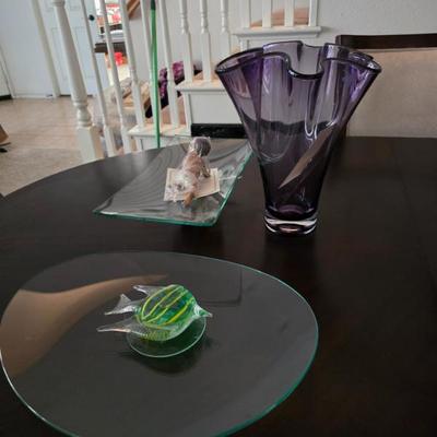 Purple vase is sold 
