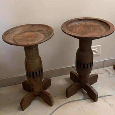Wooden Side Display Tables