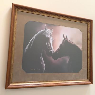 Horse Print By Judy Larson -1986- 126/300