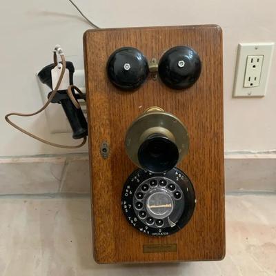 Vintage Western Electric Wall Telephone