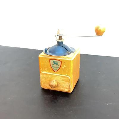 Vintage Peugeot Freres Manual Coffee Grinder 