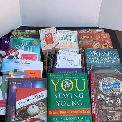 Lot Of Recipe , Health , And Cookbooks 
