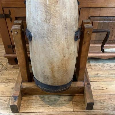 Antique Wooden Butter Churner