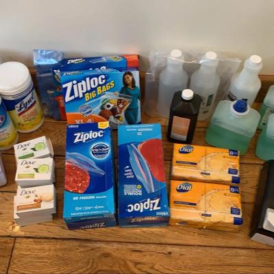 Ziploc Bags, Soap And More