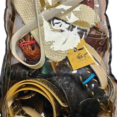 Assorted Collection of Fashion Belts 
