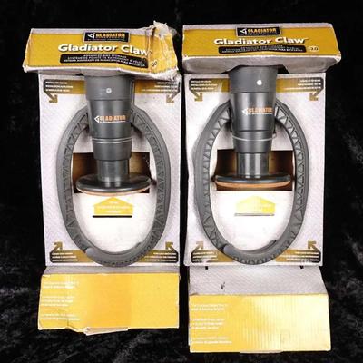 Lot of 2 Gladiator Garageworks Claw Advanced Bike Storage - Ceiling Mount Hooks