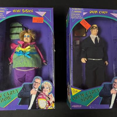 257: 1998 Drew Carey And Mimi Bobeck Dolls