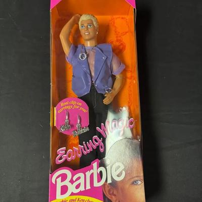 255: 1992 Earring Magic Ken Doll 