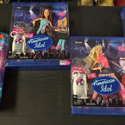 225: 2004 American Idol Barbie Collection With Accessories 