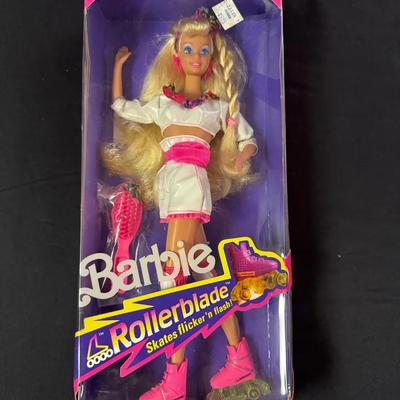 209: 1991 Barbie Rollerblade New In Box 