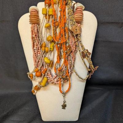 Boho and Peruvian Necklaces 