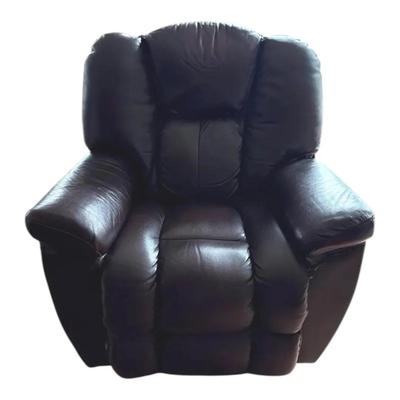 La-Z-Boy Brown Leather Manual Recliner 