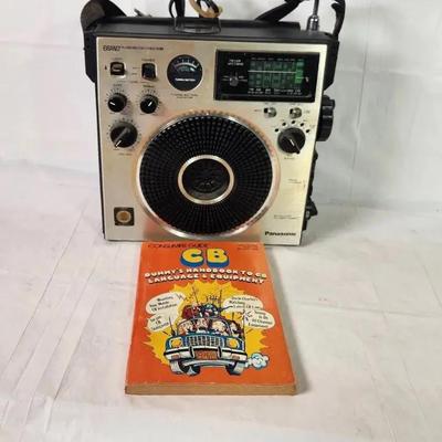 Vintage Panasonic Multi-Band Portable Radio w/ Case – Shortwave AM/FM