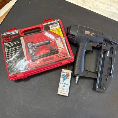 Craftsman Air, Drive Nailer And Crown Stapler