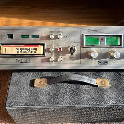Techniques By Panasonic Eight Track Four Channel Record Deck  RS– 858DUS