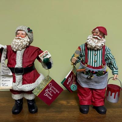 Clothtique Santa’s By Possible Dreams Lot 2