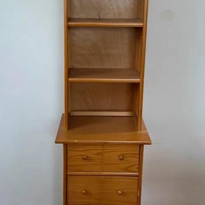Tall And Narrow Storage Shelf 