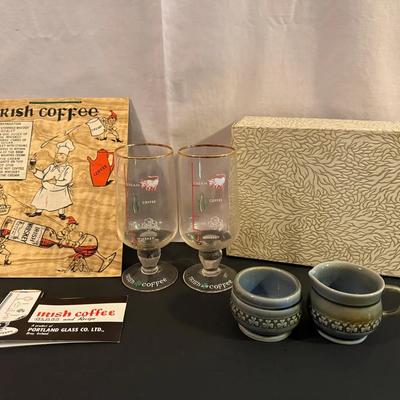 Vintage Irish Coffee Box Set