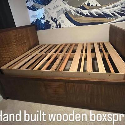 EFF197 - Thai Style Bedframe and Headboard