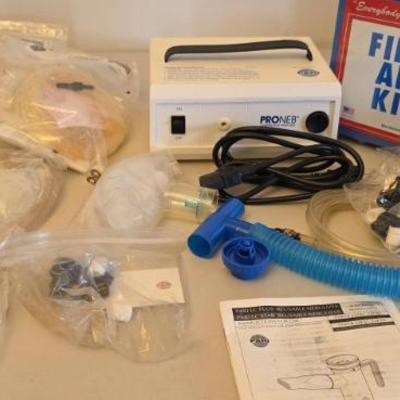 EFF152 - Compressor Nebulizer and First Aid Kit 