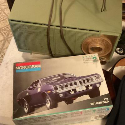 Vintage model car set