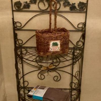 Metal shelf