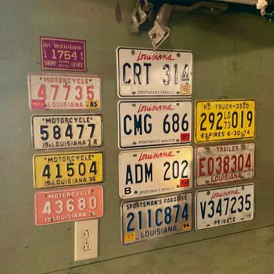 License plates