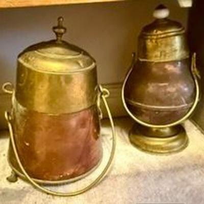 Antique Copper and Brass