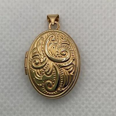 14K Gold Locket - 1.6 Grams 