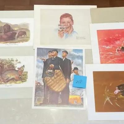 Ford Model T and Audubon Print Sets