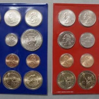 1151	2 - 2009 US MINT UNCIRCULATED COIN SET D & P
