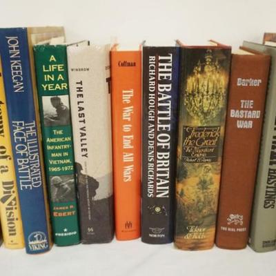 1202	GROUP OF ASSORTED MILITARY BOOKS
