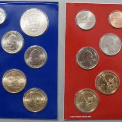 1152	2 - 2010 US MINT UNCIRCULATED COIN SET D & P
