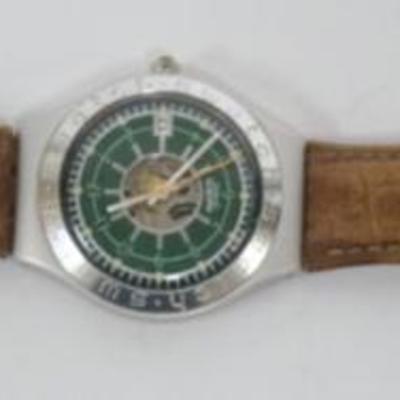 1120	SWATCH IRISH WEEKEND ALUMINUM WATER RESISTANT MENS WATCH
