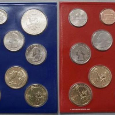 1154	2 - 2012 US MINT UNCIRCULATED COIN SET D & P
