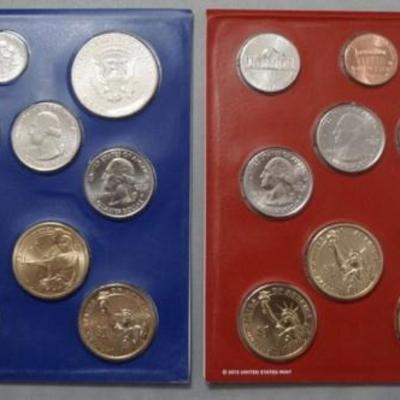 1156	2 - 2014 US MINT UNCIRCULATED COIN SET D & P
