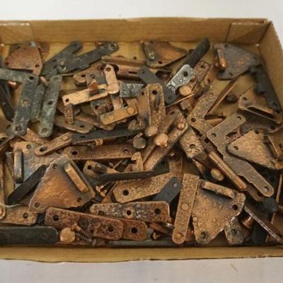 1185	LARGE SELECTION OF VINTAGE HARDWARE GREAT FOR PROJECTS & RESTORATION
