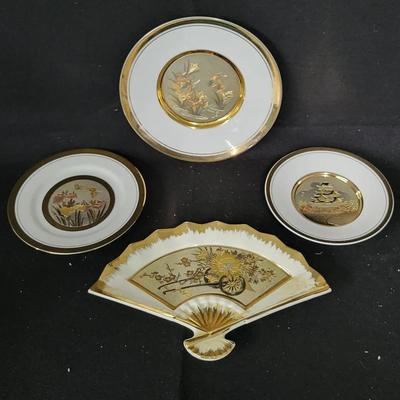 Vintage Chokin Plates