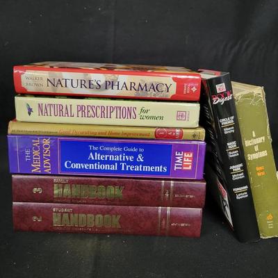 (8) Hardback Books