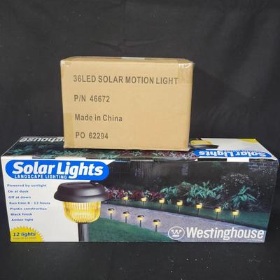 Solar Lights Landscape Lighting by Westinghouse & Solar Motion Lights (NEW)